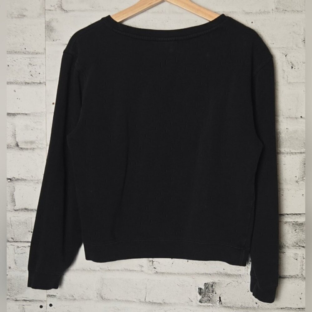 Diamond Supply Co Black Crewneck Pullover Sweatshirt Womens Medium Retro - Picture 2 of 11